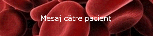 Mesaj ctre pacieni